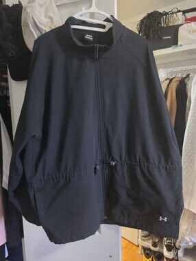 Under Armour Black Lightweight Full-Zip Jacket